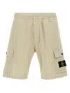 Stone Island Badge Logo Cargo Shorts