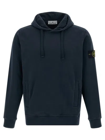 STONE ISLAND LOGO BADGE HOODIE