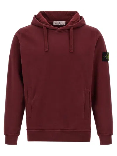 STONE ISLAND LOGO BADGE HOODIE