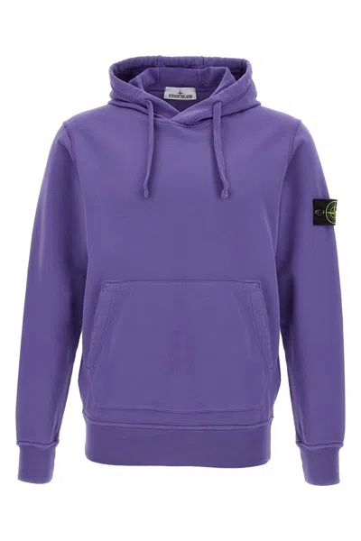 STONE ISLAND LOGO BADGE HOODIE