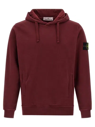 STONE ISLAND LOGO BADGE HOODIE