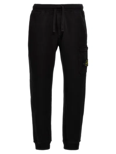 STONE ISLAND LOGO BADGE JOGGERS