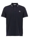 Stone Island Polo Shirt In Blue