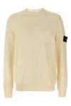 Stone Island Regular-fit Crewneck Sweatshirt With Ribbed Inserts