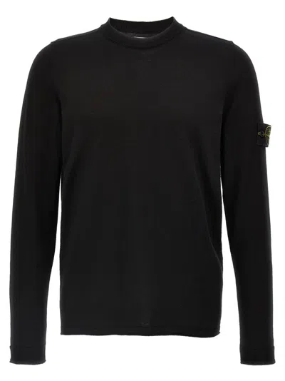 STONE ISLAND LOGO BADGE SWEATER