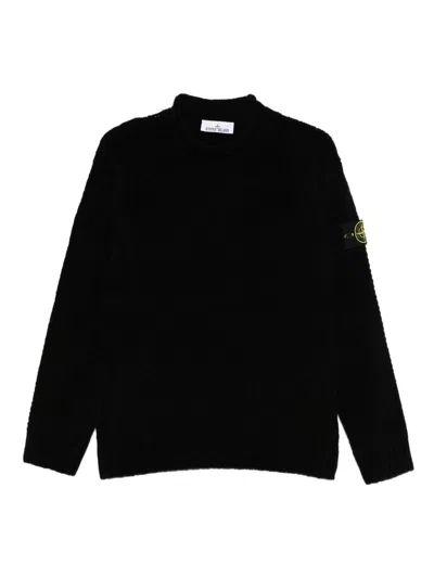 Stone Island 5100045 Light Rws Geelong Wool In Black