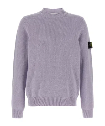 STONE ISLAND STONE ISLAND LOGO PATCH CREWNECK JUMPER