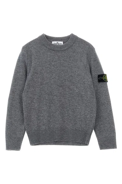STONE ISLAND LOGO BADGE SWEATER