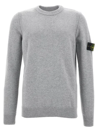 STONE ISLAND LOGO BADGE SWEATER