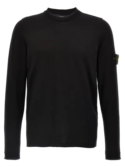 STONE ISLAND LOGO BADGE SWEATER