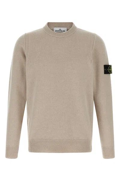 STONE ISLAND LOGO BADGE SWEATER
