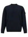 Stone Island Logo Badge Sweatshirt In Animal Print