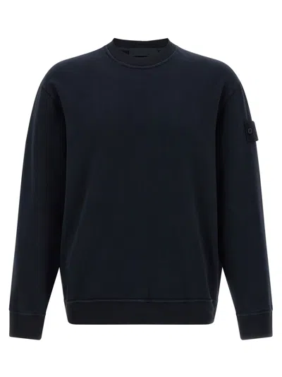 STONE ISLAND LOGO BADGE SWEATSHIRT