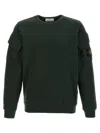 Stone Island Logo Patch Pullover Sweatshirt
