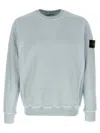 Stone Island Crew Neck Logo Badge Sweatshirt