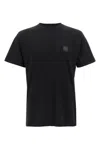 Stone Island Compass-patch T-shirt In Black