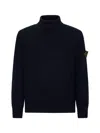 STONE ISLAND STONE ISLAND LOGO BADGE TURTLENECK SWEATER