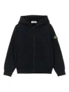 Stone Island Logo Badge Hoodie In Multi