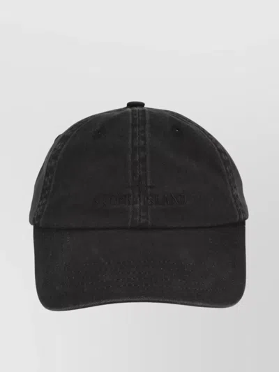 Stone Island Men's Baseball Cap In Black