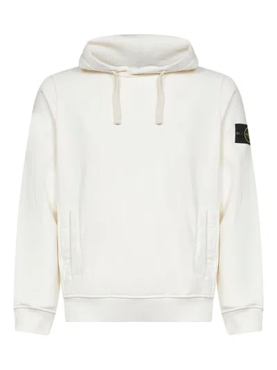 STONE ISLAND STONE ISLAND LOGO COTTON HOODIE