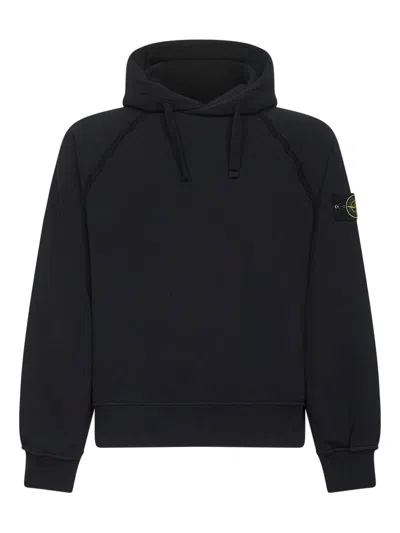 STONE ISLAND STONE ISLAND LOGO COTTON HOODIE