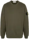 STONE ISLAND LOGO COTTON SWEATSHIRT