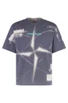 Stone Island Cotton Crew Neck T-shirt With Graphic Print