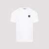 Stone Island Classic Small Logo Tee In White