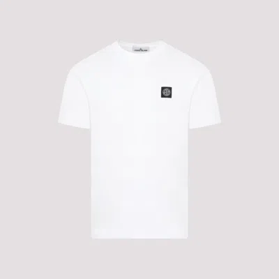 STONE ISLAND LOGOED T-SHIRT