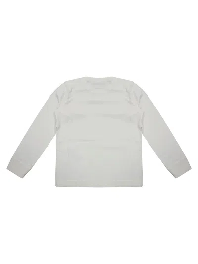 Stone Island Logo Cotton T-shirt In Multicolor