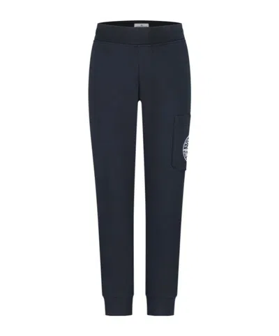 Stone Island Logo Embroidered Cargo Joggers