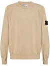 Stone Island Logo-embroidered Sweater In Neutrals