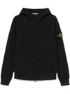 Stone Island Compass-badge Bomber Jacket In Black