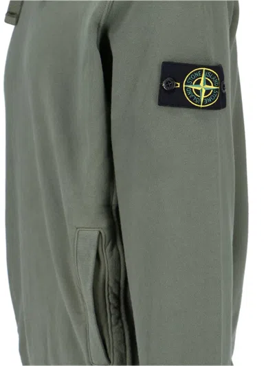 STONE ISLAND LOGO HOODIE