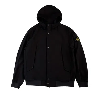 Pre-owned Stone Island Logo Jacket 'black' | Men's Size M