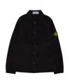Stone Island Logo Jacket In Blue