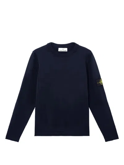 STONE ISLAND LOGO KNIT