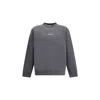 Stone Island Sweatshirt With Industrial Flow Print In Gray