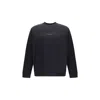Stone Island Logo-print Cotton Sweatshirt In Black