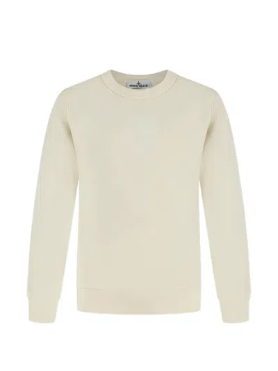 Stone Island Kids' Logo-motif Sweatshirt In Multi