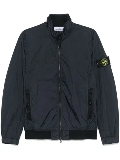 STONE ISLAND STONE ISLAND LOGO NYLON BLOUSON JACKET
