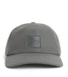 Stone Island Logo-patch Baseball Cap In Gray