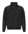 Stone Island Bomber Nylon Metal Watro Puffer Jackets Black In Black