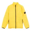 Stone Island Logo Patch Bomber Jacket 'yellow'