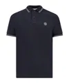 Stone Island Polo Shirt In Blue