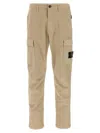 Stone Island Regular Tapered Cargo Trousers Sand