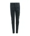 Stone Island Logo-patch Cargo Pants In Black