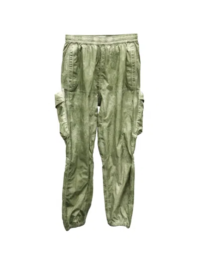 Pre-owned Stone Island Logo-patch Cargo Pants In Green