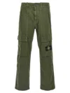 STONE ISLAND LOGO PATCH CARGO PANTS