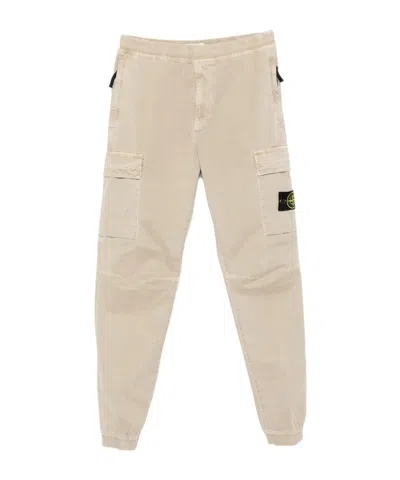 STONE ISLAND CARGO PATCH-POCKET TROUSERS
